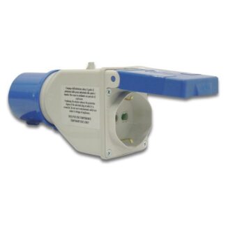 Adattatore presa elettrica Adattatore Fanton 73108 spina CEE 220V Blu e Bianco (ord.min.1.00 unità)