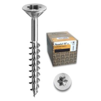 Set viti per legno Viti legno Mustad PFACXP501000C8C PANEL VIT Cromo lucido (ord.min.1.00 unità)