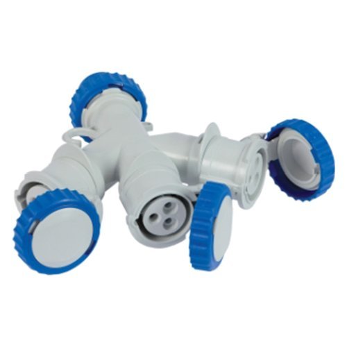 Adattatore presa elettrica Adattatore Fanton 73120 spina CEE 220V Blu e Bianco (ord.min.1.00 unità)