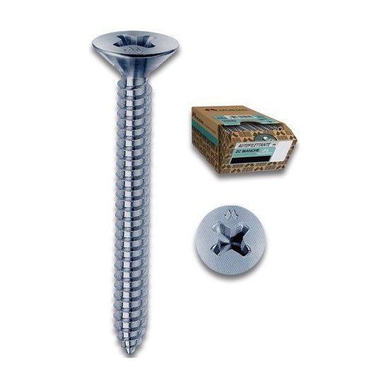Set viti per metallo Viti metallo Mustad AUACHP390130B8C Zincato (ord.min.1.00 unità)
