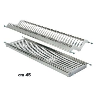 Scolapiatti incasso Scolapiatti incasso Tecnoinox XM 05L45VI10 INOXMATIC Cromo lucido (ord.min.1.00 unità)