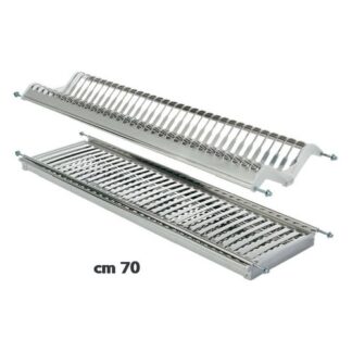Scolapiatti incasso Scolapiatti incasso Tecnoinox XM 05L70VI10 INOXMATIC Cromo lucido (ord.min.1.00 unità)