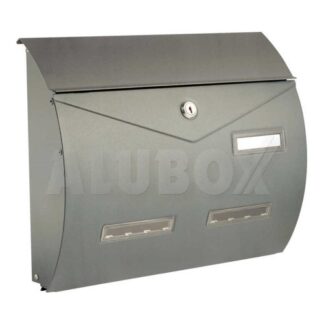 Cassetta posta Cassetta posta Alubox BUSTAAR Argento (ord.min.1.00 unità)
