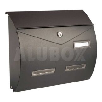 Cassetta posta Cassetta posta Alubox BUSTAGH Grigio ghisa (ord.min.1.00 unità)