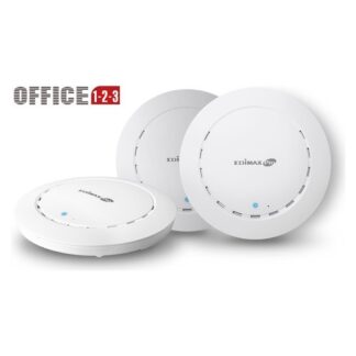 Set access point Set access point Edimax OFFICE 1 2 3 Ac1300 Wave 2 White (ord.min.1.00 unità)