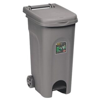 Bidone carellato Bidone carellato Stefanplast 25603 URBAN ECO SYSTEM con pedale Grigio (ord.min.1.00 unità)