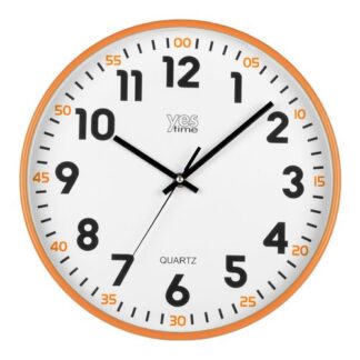 Orologio da parete Orologio da parete Lowell 00720YO YES TIME Arancio (ord.min.1.00 unità)
