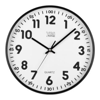 Orologio da parete Orologio da parete Lowell 00720YN YES TIME Nero (ord.min.1.00 unità)