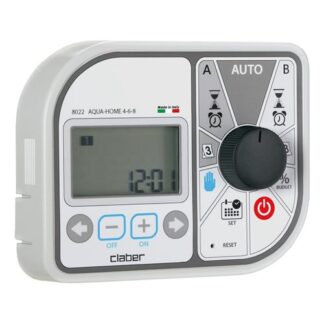 Programmatore irrigazione Programmatore irrigazione Claber 8022 RAINJET Aquahome (220V-24V) (ord.min.1.00 unità)