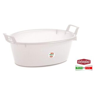Mastello Mastello Stefanplast 31551 ovale 2 manici Neutro (ord.min.1.00 unità)