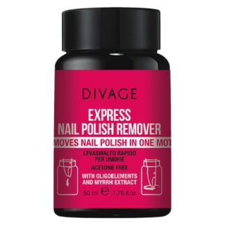 Trattamento unghie Divage Express Nail Polish Remover 50 ml Solventi e protettivi unghie (ord.min.1.00unità)
