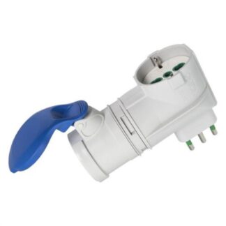 Adattatore presa elettrica Adattatore Fanton 73010 Blu e Bianco (ord.min.1.00 unità)