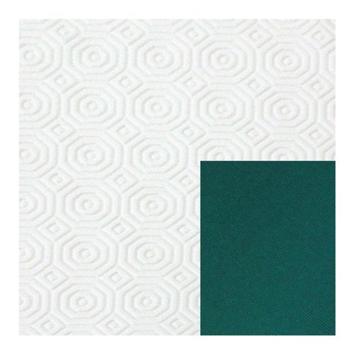 Mollettone Mollettone Tavola & Co. P131001 Bianco e Verde (ord.min.1.00 unità)