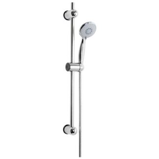 Saliscendi doccia Set saliscendi con doccia 3 funzioni Idro Bric 0131CR MALI Cromo (ord.min.1.00 unità)