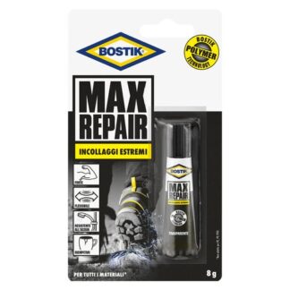 Colla universale Collante Uhu Bostik 64453 Max Repair Trasparente (ord.min.1.00 unità)