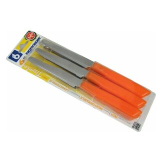 Set coltelli Coltellerie Inox Bonomi 30006ANSC Arancio Set coltelli tavola (ord.min.1.00unità)