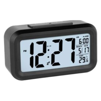 Sveglia Sveglia Lowell JD9519N JUSTAMINUTE Multifunzione con snooze Black (ord.min.1.00 unità)