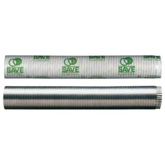 Tubo canna fumaria Tubo canna fumaria Save Fumisteria FN924 AIR telescopico flex Silver (ord.min.1.00 unità)