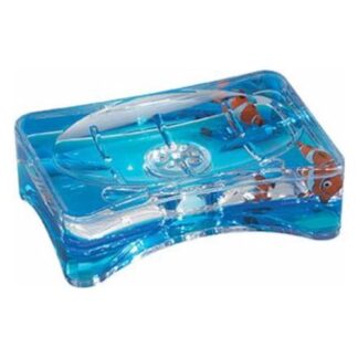 Porta sapone appoggio Porta sapone appoggio Gedy PY1189003 PYXIS Trasparente decorato (ord.min.1.00 unità)