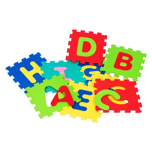 Tappeto gioco Tappeto gioco Globo 05093 VITAMINA G Puzzle Lettere 9 Pz (ord.min.1.00 unità)