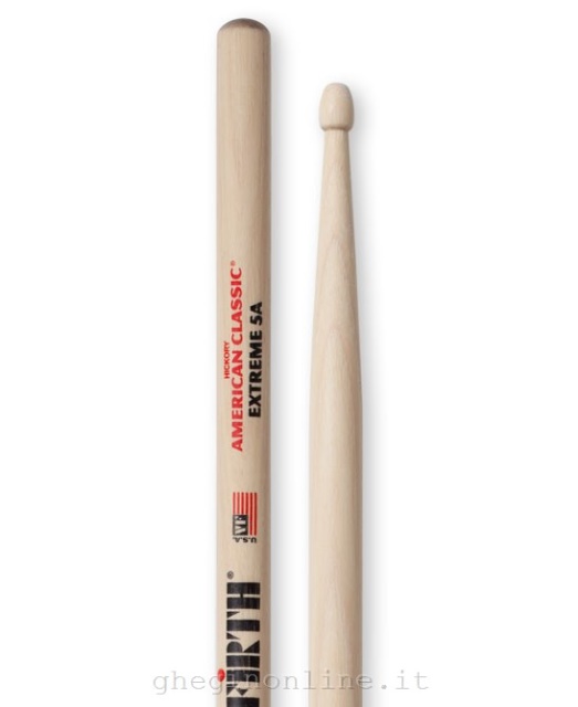 Bacchette batteria Bacchette batteria Vic Firth 13700469 X5A Legno (ord.min.1.00 unità)