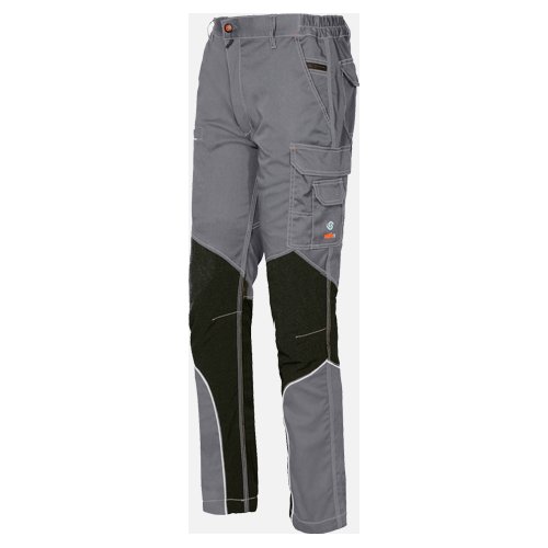 Pantaloni lavoro Pantaloni lavoro Issaline 8830B078M STRETCH EXTREME Grigio e Nero (ord.min.1.00 unità)