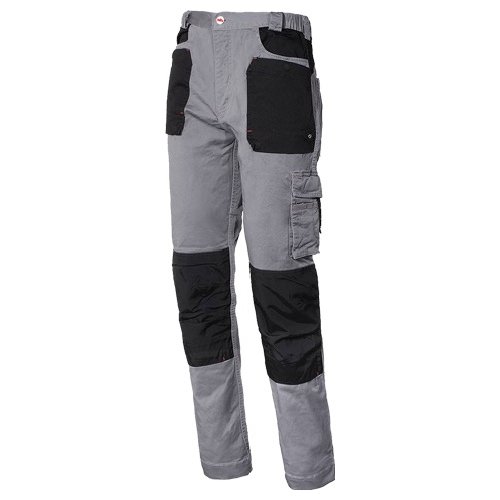 Pantaloni lavoro Pantaloni lavoro Issaline 8730B080M STRETCH LINE Grigio e Nero (ord.min.1.00 unità)
