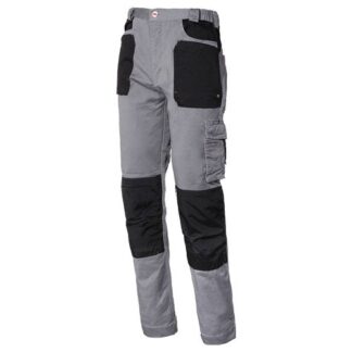 Pantaloni lavoro Pantaloni lavoro Issaline 8730B080S STRETCH LINE Grigio e Nero (ord.min.1.00 unità)