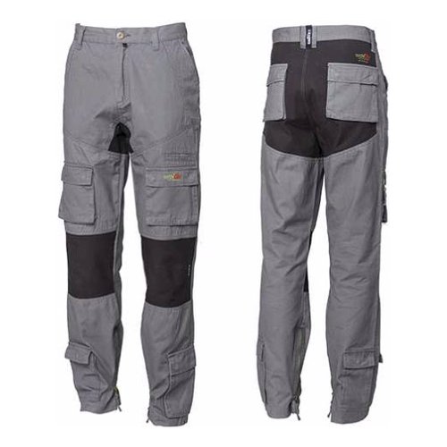 Pantaloni lavoro Pantaloni lavoro Issaline 8738080L STRETCH ON Grigio e Antracite (ord.min.1.00 unità)