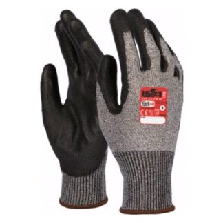 Guanti lavoro Guanti lavoro Issaline 16560E CUT CATCH 4D Grigio e Nero (ord.min.1.00 unità)