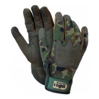 Guanti lavoro Guanti lavoro Issaline 07325XL HIGH TECH ARMY WORK&SPORT Mimetico e Ve (ord.min.1.00 unità)