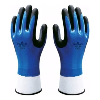 Guanti lavoro Guanti lavoro Issaline SH377L SHOWA GLOVES Blu e Nero (ord.min.1.00 unità)