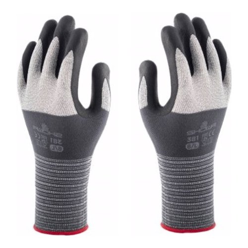 Guanti lavoro Guanti lavoro Issaline SH381L SHOWA GLOVES Bianco e Grigio (ord.min.1.00 unità)