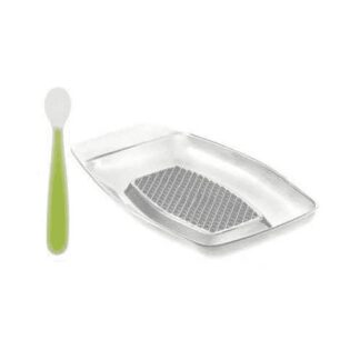 Set posate infanzia Cucchiaio Bimbi con grattugia frutta Chicco 00009970000000 (ord.min.1.00 unità)