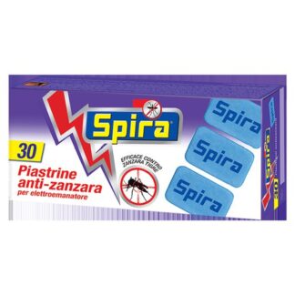 Insetticida elettroemanatore Insetticida elettroemanatore Spira 10236 Zanzare 30 Notti (ord.min.1.00 unità)