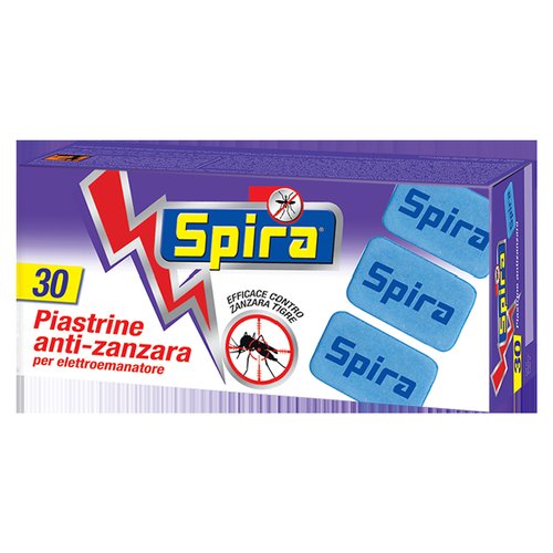 Insetticida elettroemanatore Insetticida elettroemanatore Spira 10236 Zanzare 30 Notti (ord.min.1.00 unità)