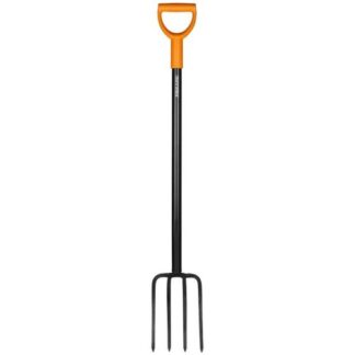 Forca Forca Fiskars 1003458 SOLID vanga 4dt Nero e Arancio (ord.min.1.00 unità)