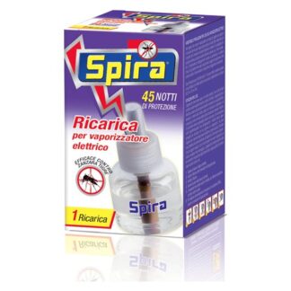 Insetticida elettroemanatore Insetticida elettroemanatore Spira 10666 Zanzare 45 Notti (ord.min.1.00 unità)