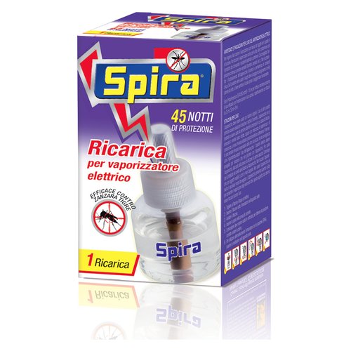 Insetticida elettroemanatore Insetticida elettroemanatore Spira 10666 Zanzare 45 Notti (ord.min.1.00 unità)