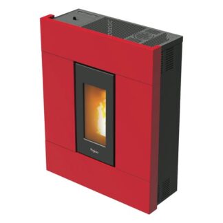 Stufa pellet Stufa pellet Pegaso 7019031 TABLA 7 Slim Rosso (ord.min.1.00 unità)