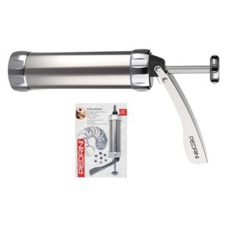 Stampo biscotti Formine biscotti Pedrini 03GD272 Pistola Siringa Cromato (ord.min.1.00 unità)