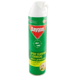 Insetticida spray Insetticida spray Baygon W317112 Extra Precision (ord.min.1.00 unità)