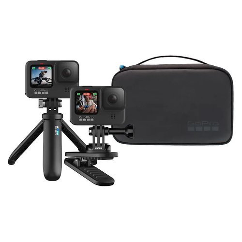 Kit viaggio action cam Gopro AKTTR 001 Travel Kit 2.0 Black Kit viaggio action cam (ord.min.1.00unità)