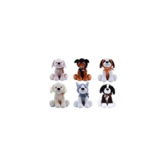 Peluche Peluche Globo 83437 PELUX Cane Seduto Assortito (ord.min.1.00 unità)