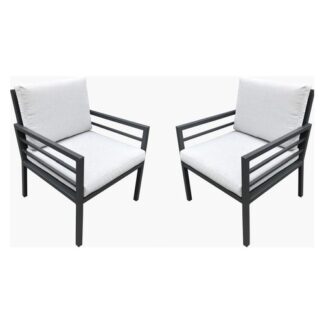 Set poltrone Set poltrone Amicasa LOREN Grigio scuro (ord.min.1.00 unità)