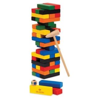Gioco di società Gioco Dal Negro 53976 Torre Colorata con Martello (ord.min.1.00 unità)