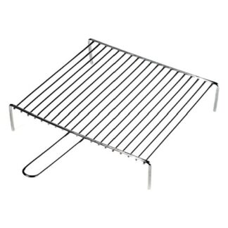 Griglia barbecue Griglia barbecue Ompagrill 00740 tondino pesante Cromo lucido (ord.min.1.00 unità)
