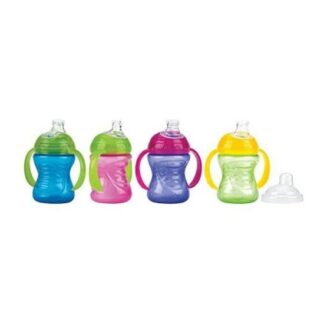 Bicchiere bimbo Bicchiere bimbo Nuby NV0404003 con manici Assortito (ord.min.1.00 unità)