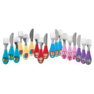 Set posate infanzia Set posate infanzia Nuby NV0501003 Assortito (ord.min.1.00 unità)