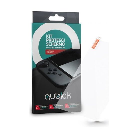 Pellicola protettiva schermo Protezione schermo Qubick ACSW0042 SWITCH Nintendo (ord.min.1.00 unità)